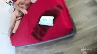 Spanyol milf anyuci hátsó bejáratba tolva