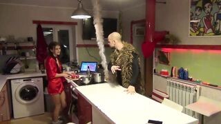 Orosz tinédzser gádzsi dp-be reszelve