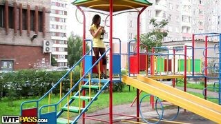 Amatőr orosz tinédzser csajt kettyintenek