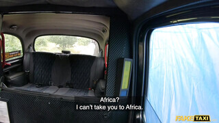 Fake Taxi - Zaawaadi az afrikai fiatal cunci