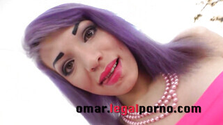 Legalporno - Cunci piercinges orosz csajszika análba rakva