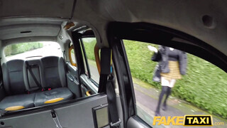 Fake Taxi - Szoknyás zsenge nőci a taxissal dug