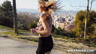 Private com - Tiffany Tatum kiborotvált cunija megrakva