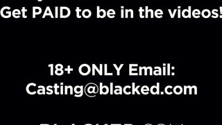 BLACKED - Diamond Banks muffját hatalmas farokkal kefélik