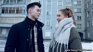 Casual Tinédzser Szex - Iris Kiss Kiss a cuki pici orosz fiatal