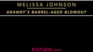 Melissa Johnson a hatalmas kannás érett nő