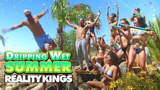 REALITY KINGS - Könyörtelen csoportos szex a kertben