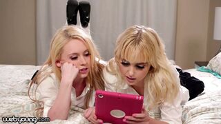 Chloe Cherry és fősulis kurvája lezbi kísérletezésre adja fejét