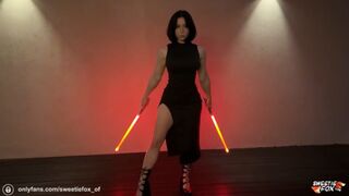 Sith maca magassarkúban titokban megdugja a jediket naboon