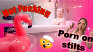 Andre love, a lédús milf kedveli a pöcs fürdőt 4k-ban